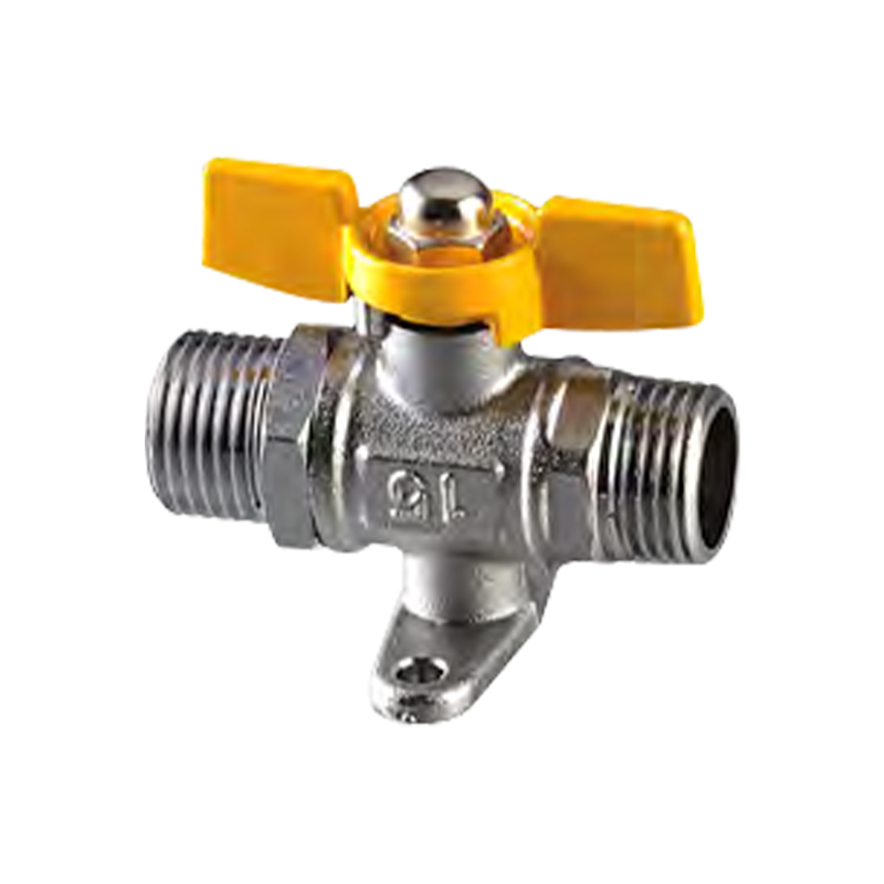 বেস সহ ডাবল বাহ্যিক থ্রেড বল ভালভ