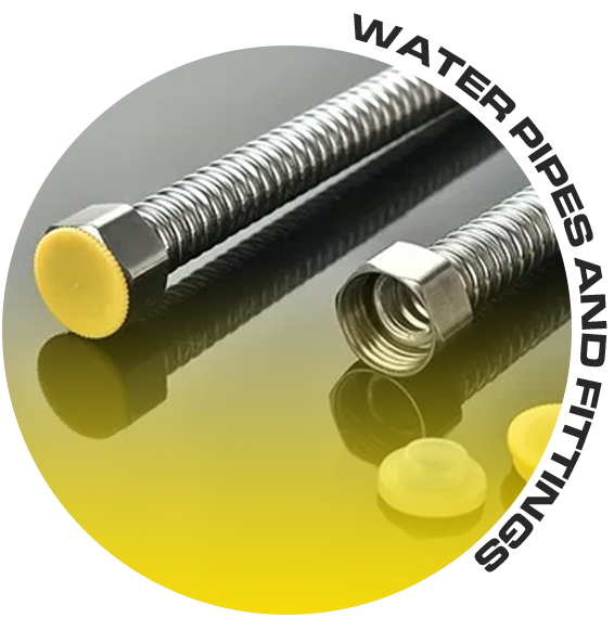 জলের পাইপ এবং ফিটিং